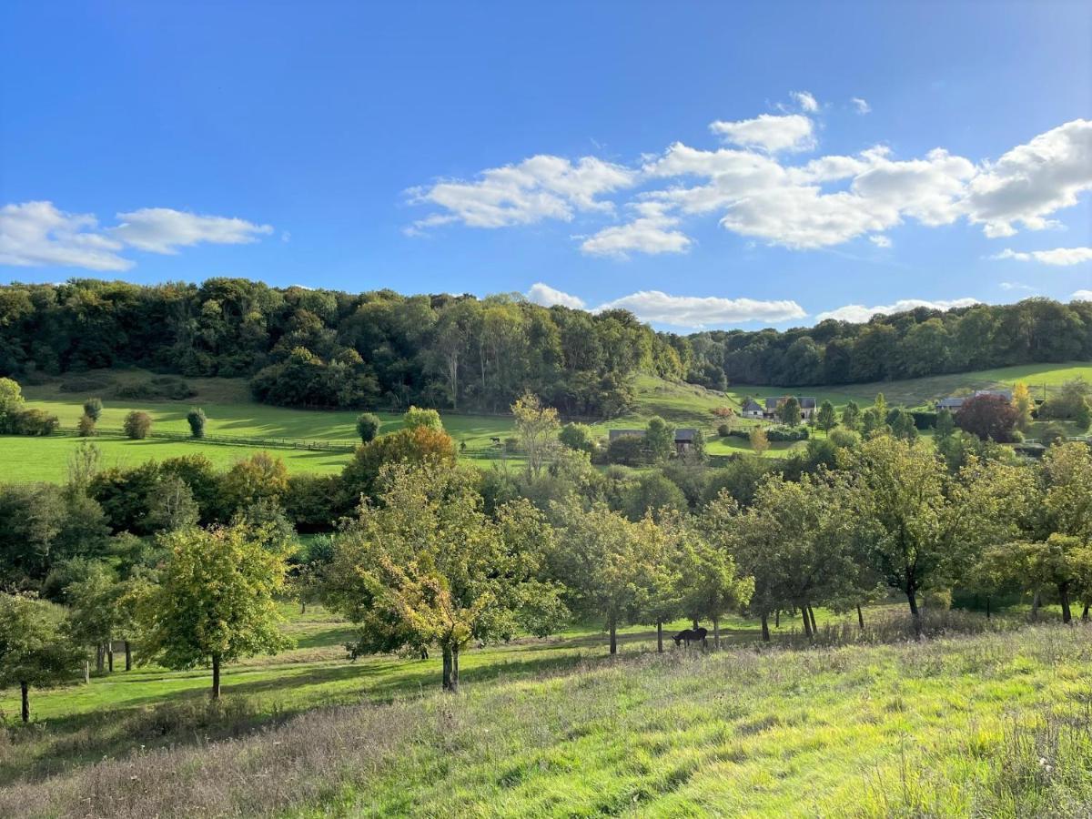 Le Gite Marguerite - Calvados : Vue Panoramique Sur La Normandie Hermival-les-Vaux Luaran gambar