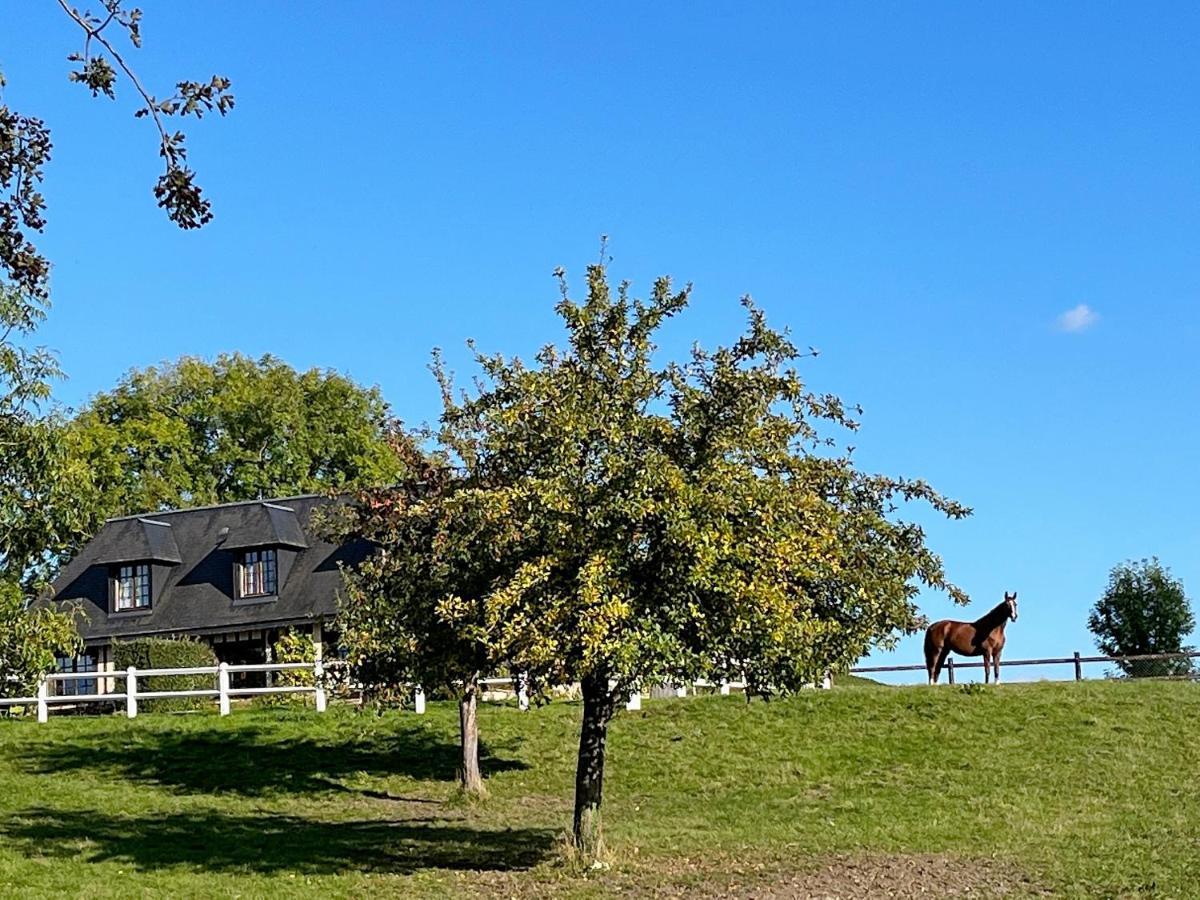 Le Gite Marguerite - Calvados : Vue Panoramique Sur La Normandie Hermival-les-Vaux Luaran gambar